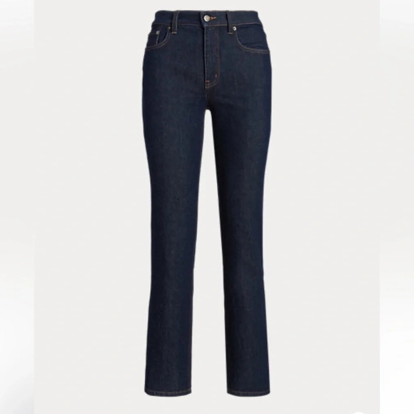 Lauren, Ralph Lauren.
High-Rise Boot Jean dark denim size 6 Western galgurl - Picture 3 of 16